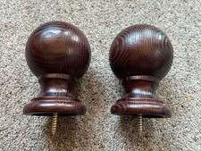 Pair of large wooden