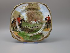 Vintage square plate J F