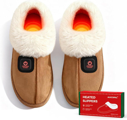 Cordless heated slippers for - slippers,