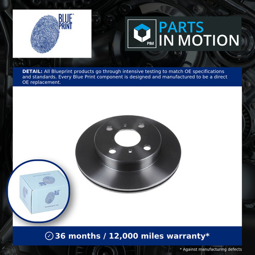 Brake discs pair vented - brake,