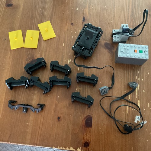 Lego powered train motor - train,