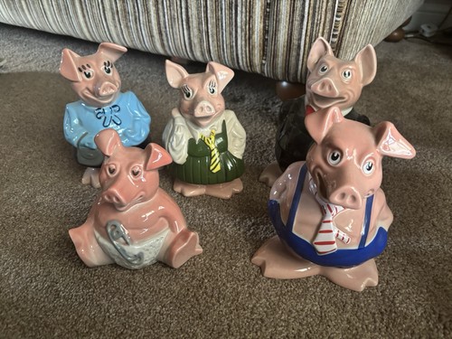 Natwest pigs full set - natwest, 5