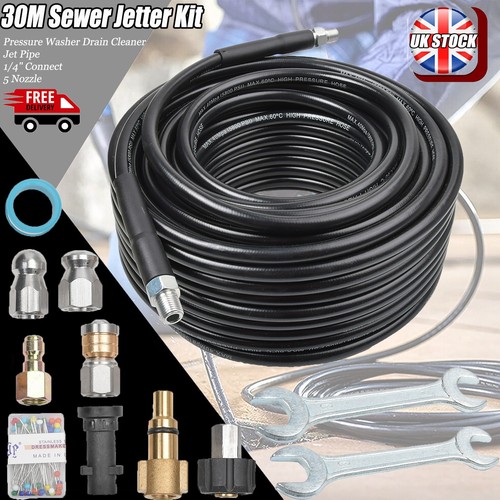30m sewer jetter kit pressure - 30m,