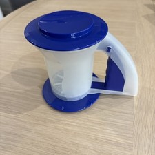 Tupperware Sift N Style N Store Flour / Sugar Sifter BLUE  3347 3349