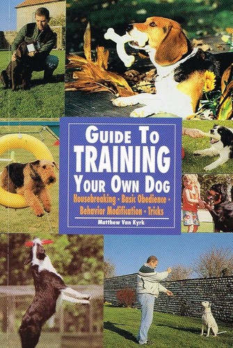 Guide training your own dog - training,