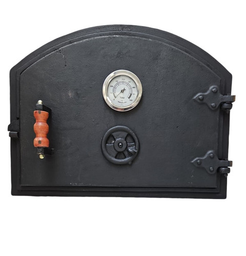 Cast iron pizza - cast, door