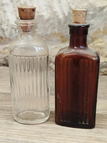 Vintage antique glass poison - vintage,