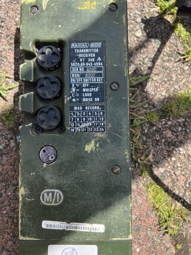 British army clansman radio - army,
