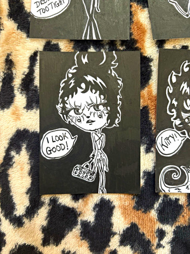 Original aceo atc - original,