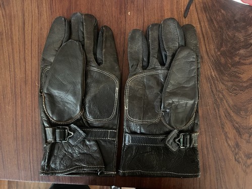 Men leather gauntlets - men's,