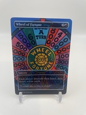 MTG Wheel Of Fortune FOIL Playtest Card Magic NM COMMANDER EDH