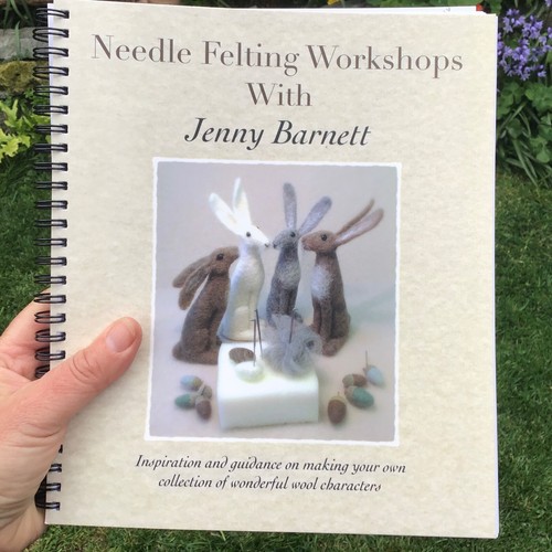 Needle felting book - needle,
