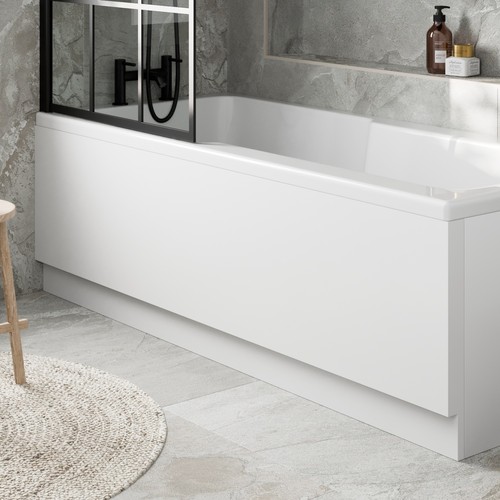 Modern bathroom 1700mm white - bathroom,