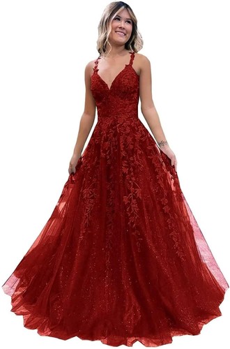 Women line ball gown - a-line, prom