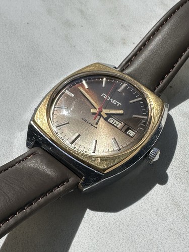 Vintage soviet watch poljot - watch,