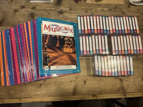 The magical music box - box, magazine