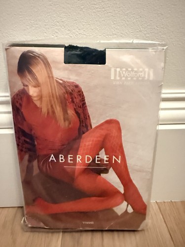 Wolford aberdeen tights - aberdeen, black