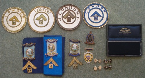 Masonic jewels past masters - masonic,