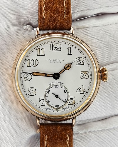 1930 longines 9ct gold - gold, j.w