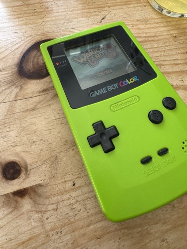 Kiwi lime green gameboy - kiwi,