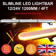 Amber Beacon Light Bar LED