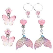 3 Pairs Kids Earrings for