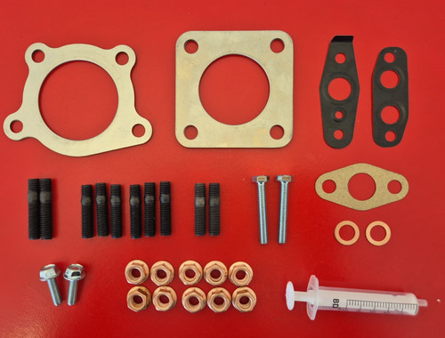 Turbocharger mounting set for - set,