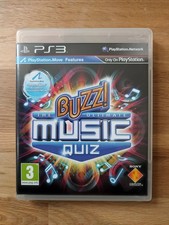 "NEAR MINT & MINT DISC" BUZZ: The ULTIMATE MUSIC QUIZ PlayStation 3 PS3 +Manual
