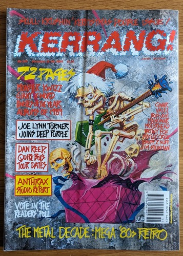 Kerrang issue 270 december - issue,