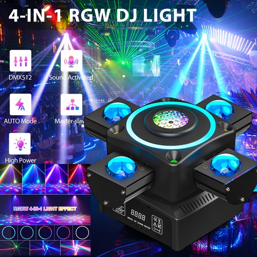 140w rgbw led - four-arm, moving