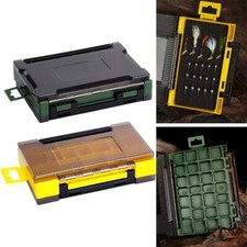 Easy to Carry and Organize Portable Double Sided Tackle Box for Lure Bait Hooks