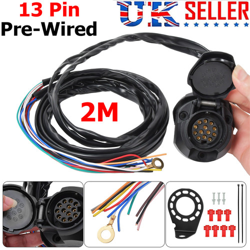 Towing electrics pin socket - 13,