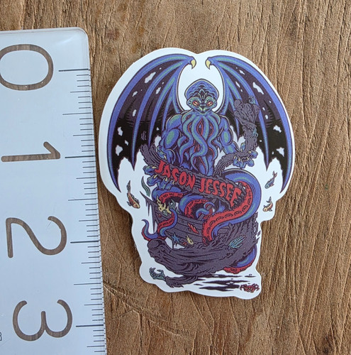 Santa cruz decal - santa,