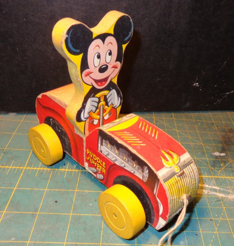 Vintage mickey mouse puddle - mickey,