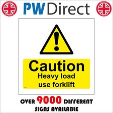 WS233 CAUTION HEAVY LOAD USE