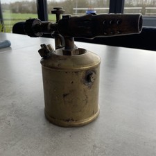 Vintage Brass Blow Lamp John