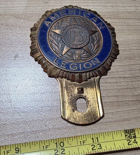 Vintage american legion metal - american,