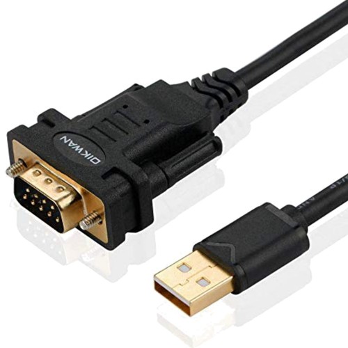 Usb rs232 cable 6ft ftdi - usb,