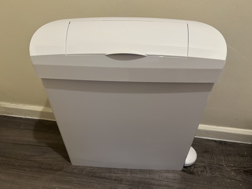 23l white sanitary bin - 23l,