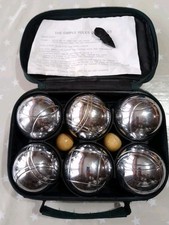 Boules Set Complete In Case