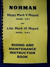 Norman Nippy & Lido Riding & Maintenance Instruction Book - NN02