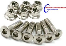 RFX REAR SPROCKET BOLTS & LOCKING NUTS Yamaha WR250F WR426F WR450F 2000 - 2020