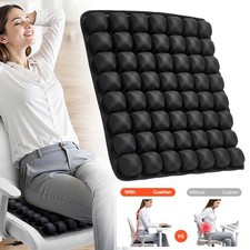 3D Air Seat Cushion Back Cushion Inflatable Chair Seat Cushion Comfortable Pad