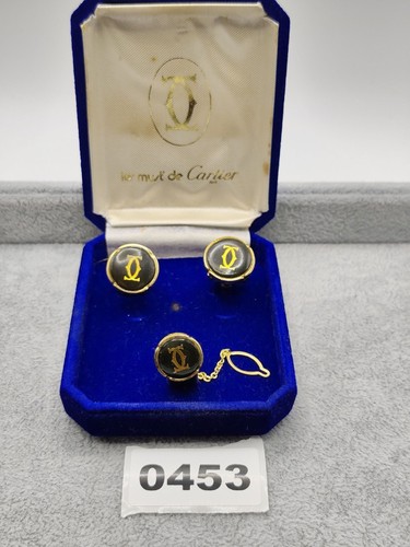 Cartier gold black les must - gold, &