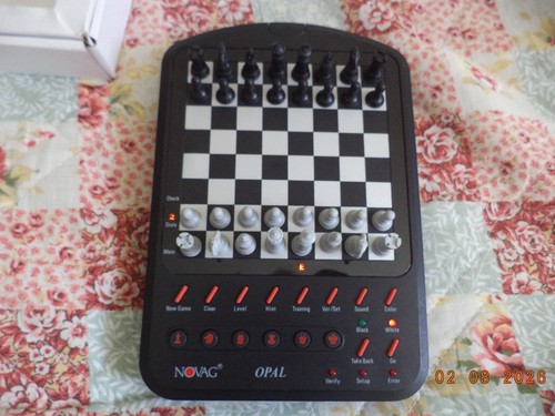 Novag opal travel chess - opal,