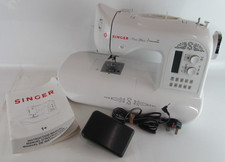 Singer One Plus Electric White Sewing Machine Computerized Working - Unboxed