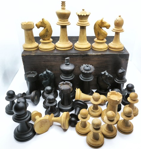 Antique staunton style - style, wood