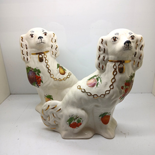 Vintage staffordshire spaniel - staffordshire,
