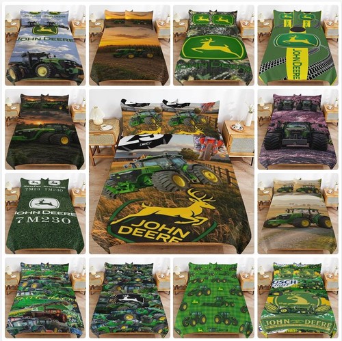 Kids tractor duvet cover - duvet,