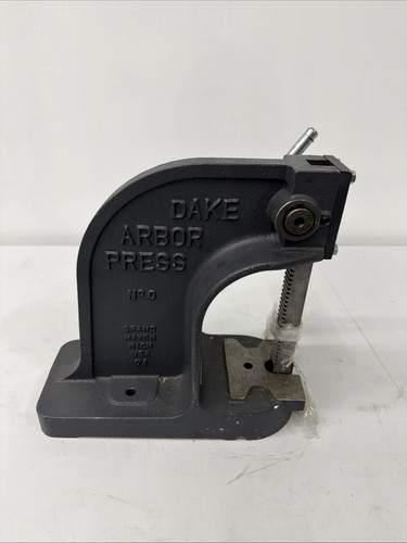 Dake arbor press 0 - arbor, no.